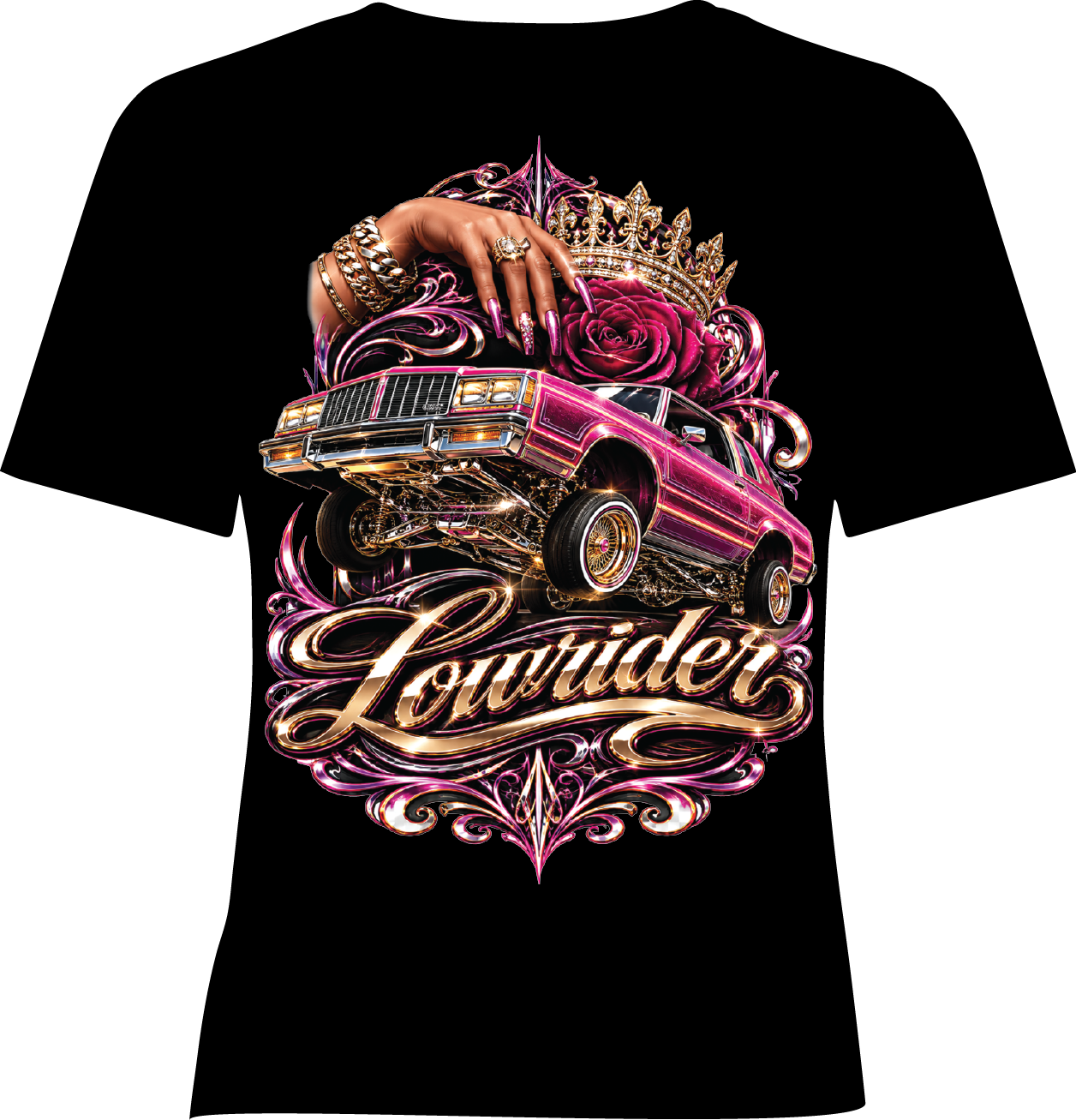 Lowrider Queen – Ladies Lowrider Tee